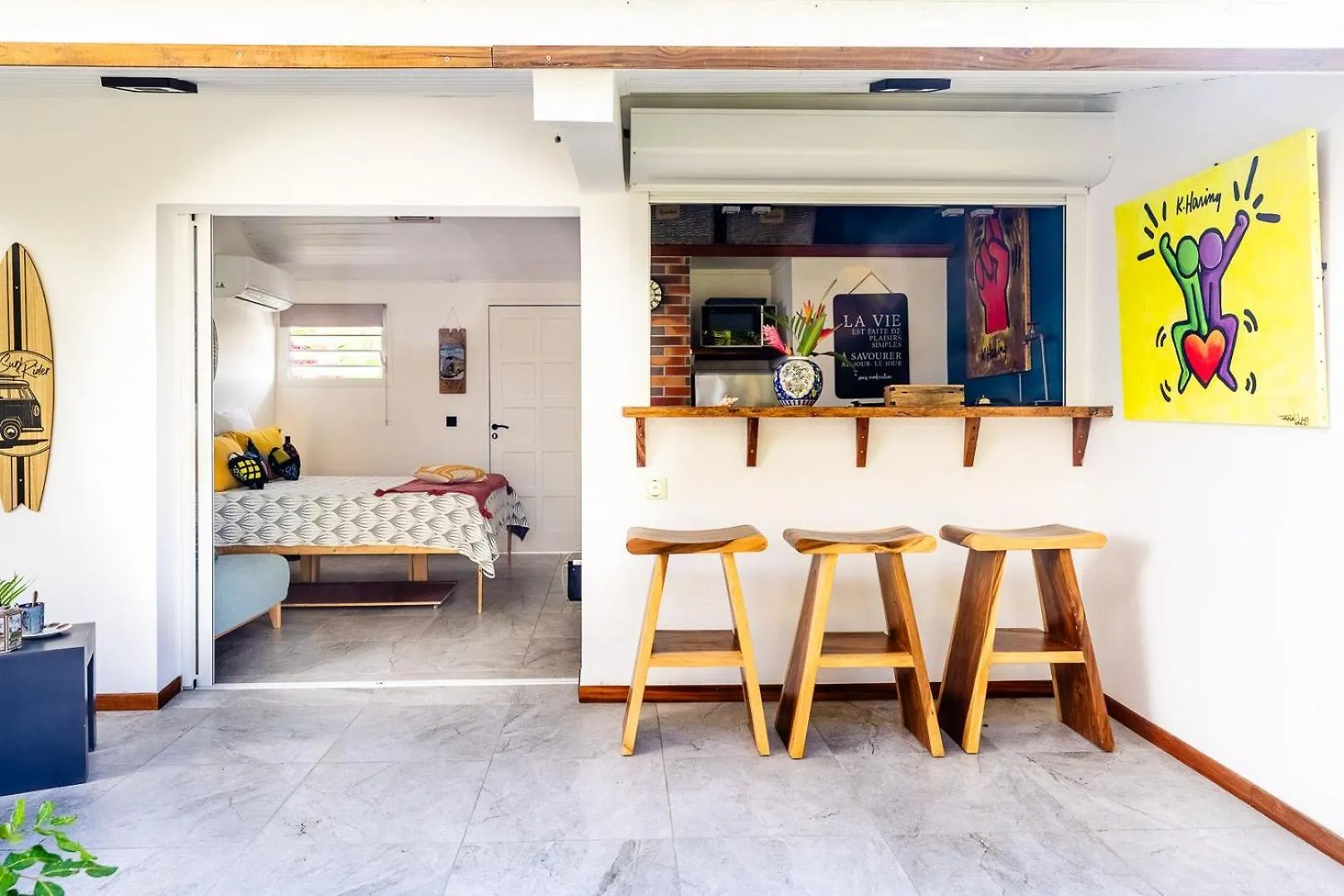 Apartment Le Bungalow La Rose Bleue Le Diamant